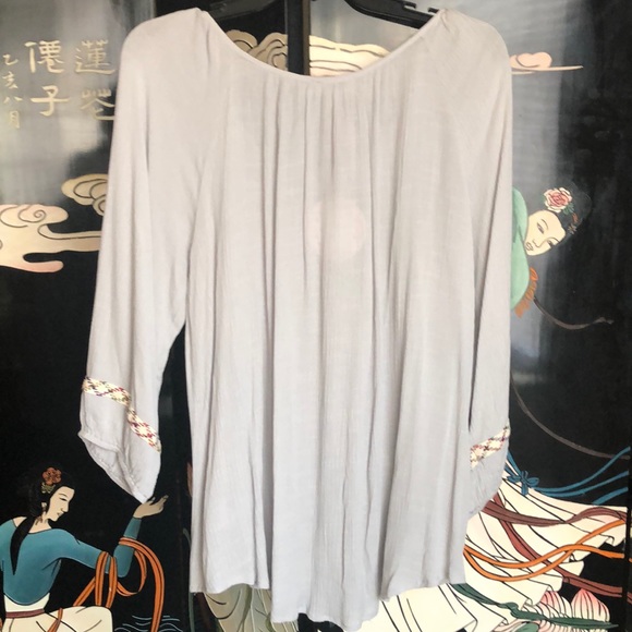 🎀12/10 Host Pick🎀 Umgee 3/4 Sleeve w/Tassels - Picture 3 of 5